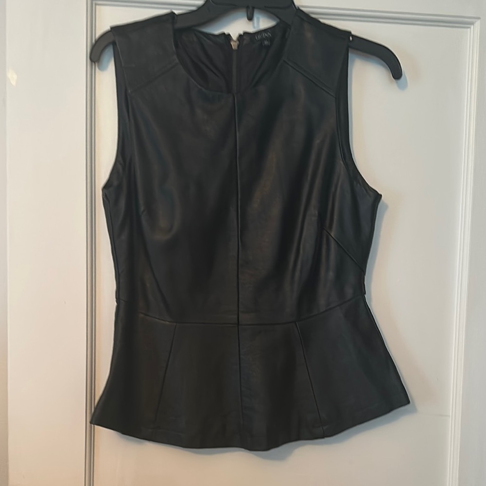 Quinn Black Sleeveless Vest